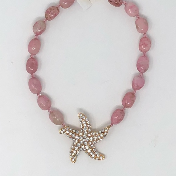 Magnetic Clasp Starfish Brooch Necklace - Picture 1 of 5